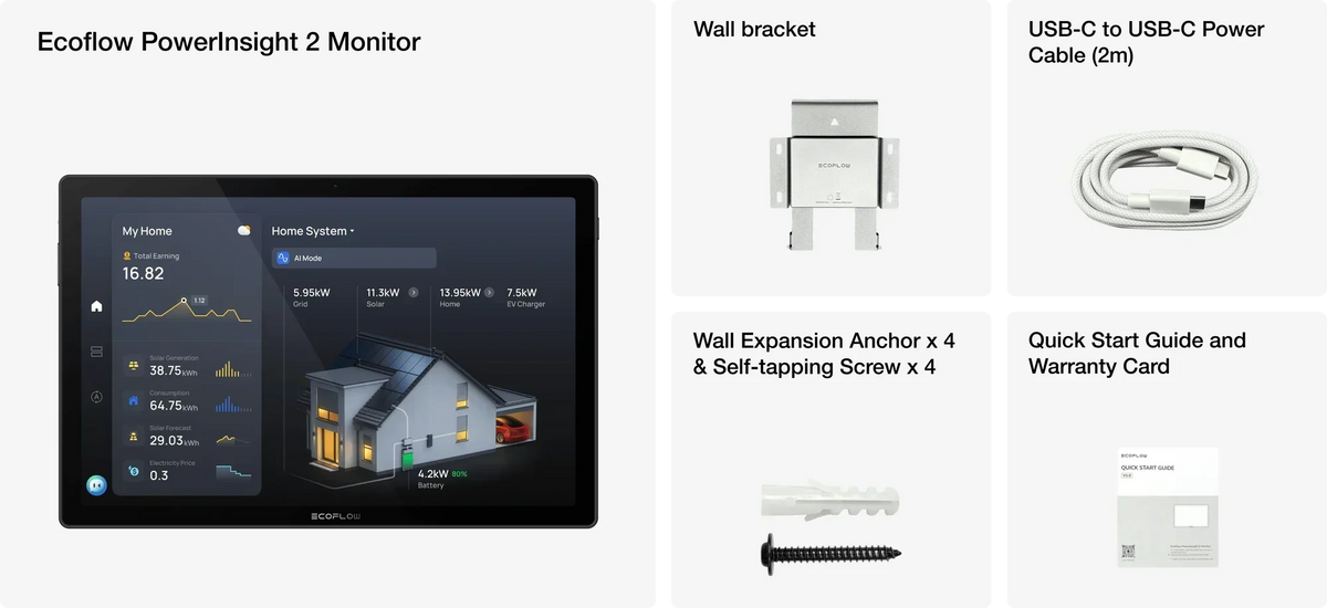 Ecoflow Powerinsight 2 Monitor