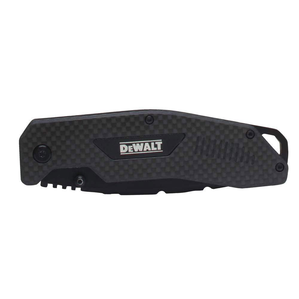 DeWalt DWHT10314 8" Carbon Fiber Pocket Knife, 3-1/2" Blade