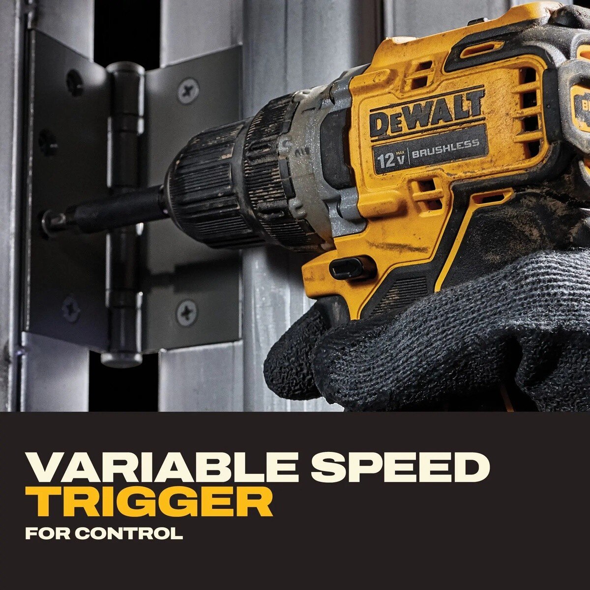 DeWalt DCD701J1 12V MAX Brushless 3/8" Drill/Driver Kit with Charger and 5.0Ah Battery