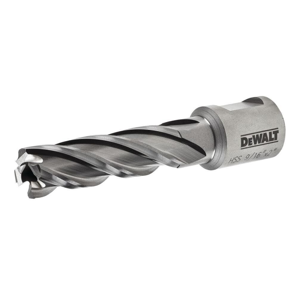 DeWalt DWAC02009 9/16IN X 2IN HSS Annular Cutter 3/4IN WD