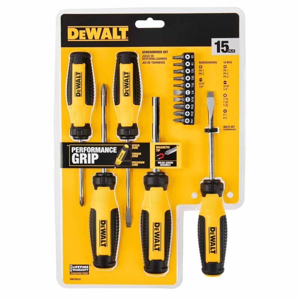 DeWalt DWHT65202 DEWALT® 15PC Screwdriver Set