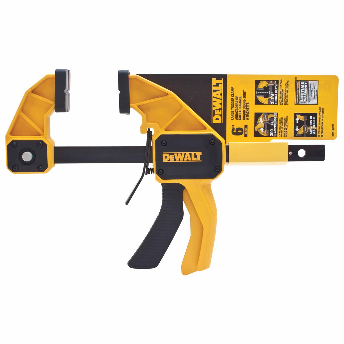 DeWalt DWHT83192 6" Large Trigger Clamp