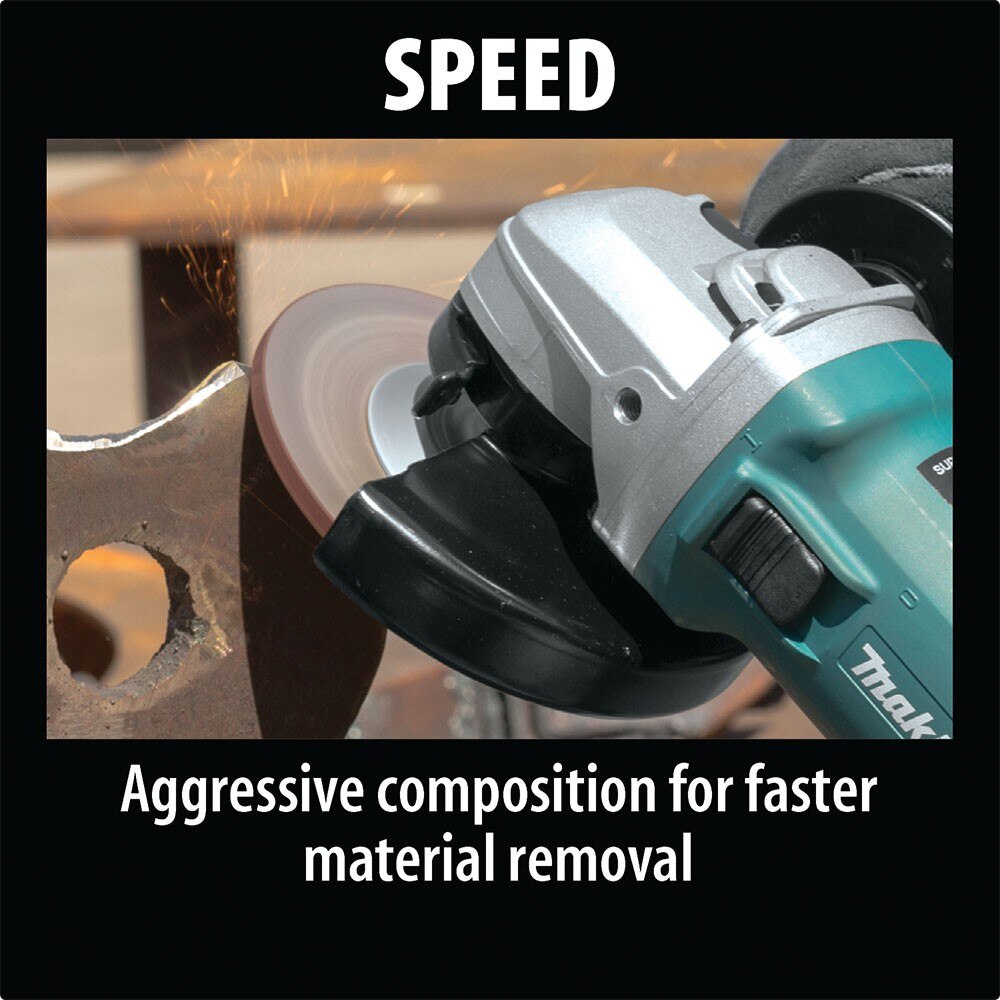 Makita A-95984-5 4-1/2" x 1/4" x 5/8-11" INOX Grinding Wheel, 36 Grit, 5/pk