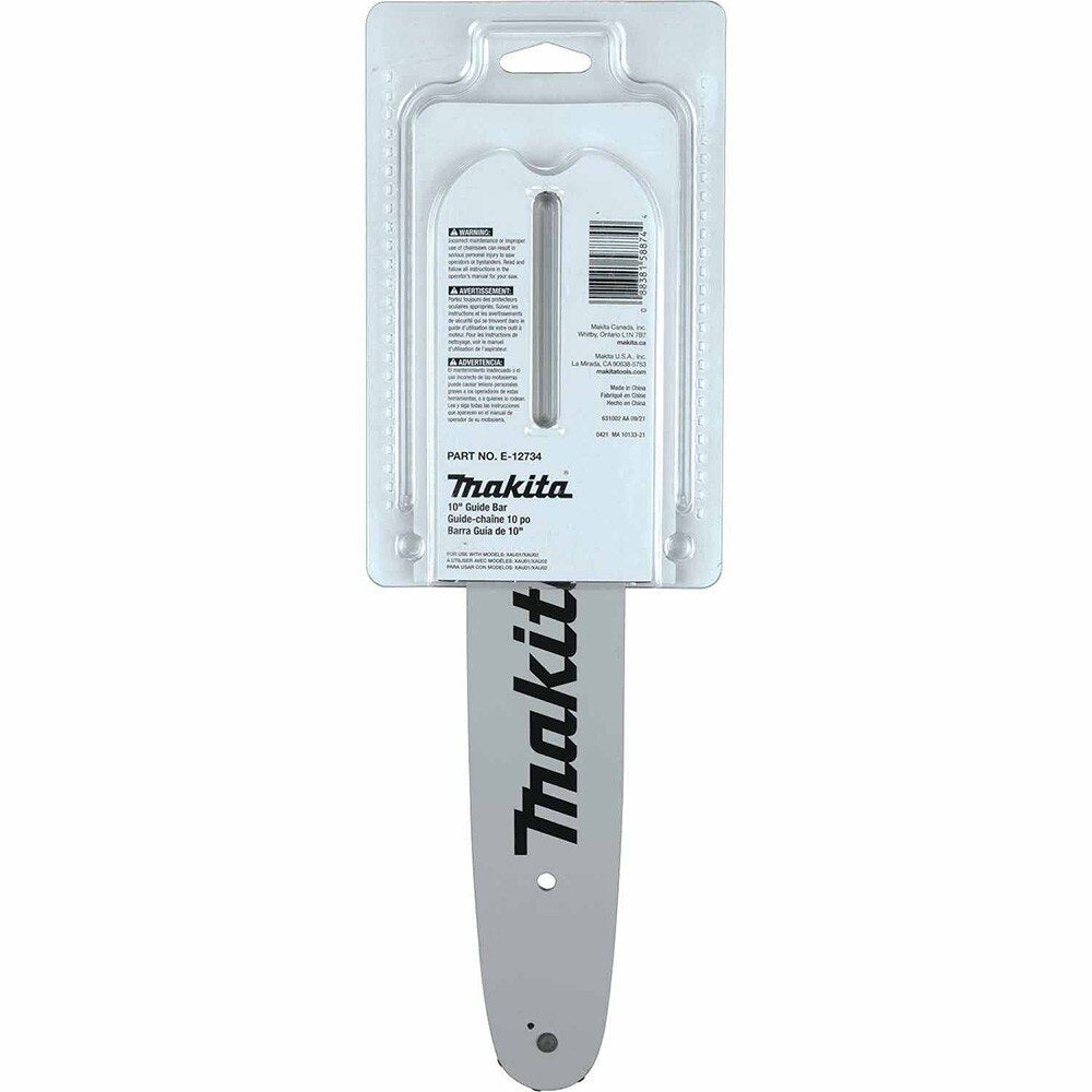Makita E-12734 10" Guide Bar, 3/8" LP, .050"