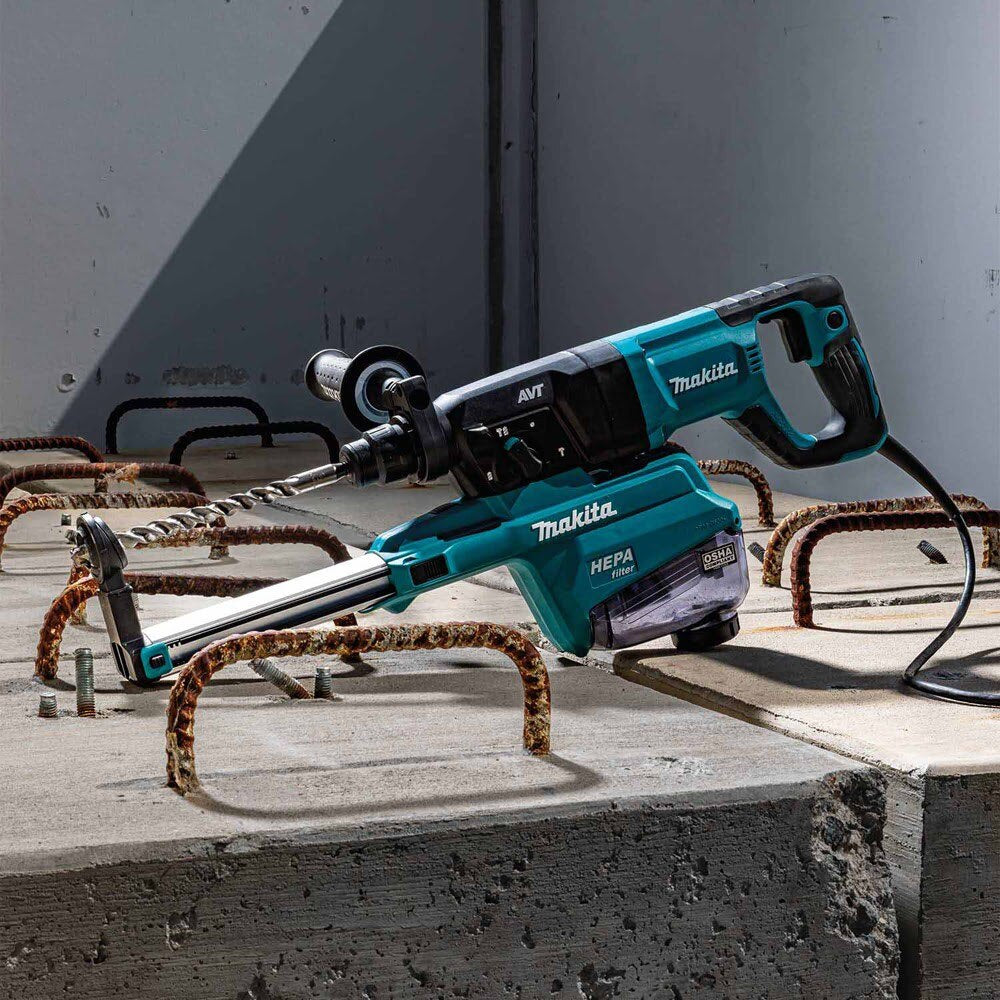 Makita HR2663 1" SDS-PLUS AVT Rotary Hammer, w/ HEPA Dust Extractor (D-handle)