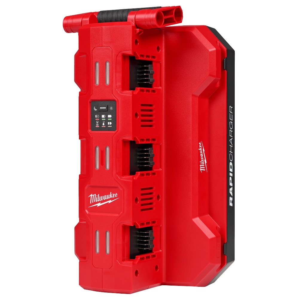 Milwaukee 48-59-1817 M18 Six Bay Daisy Chain Rapid Charger