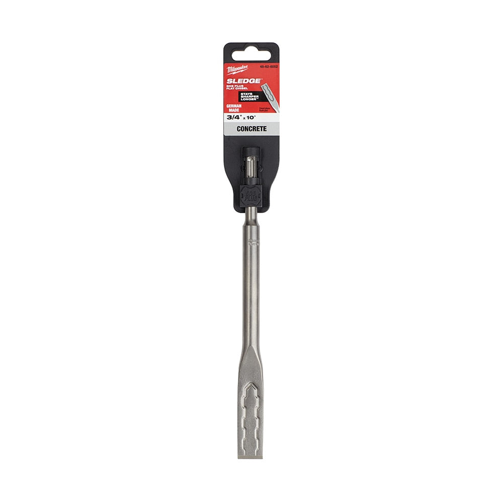 Milwaukee 48-62-6052 SDS-PLUS Self Sharpening 3/4" x 10" Flat Chisel Bit
