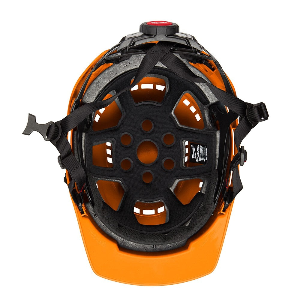 Milwaukee 48-73-1332 BOLT Orange Front Brim Safety Helmet (USA) - Type 2, Class C, Vented