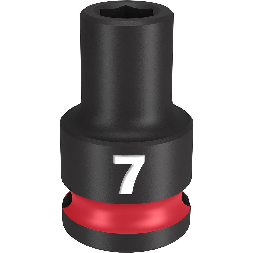 Milwaukee 49-66-6131 SHOCKWAVE Impact Duty™ 3/8"Drive 7MM Standard 6 Point Socket