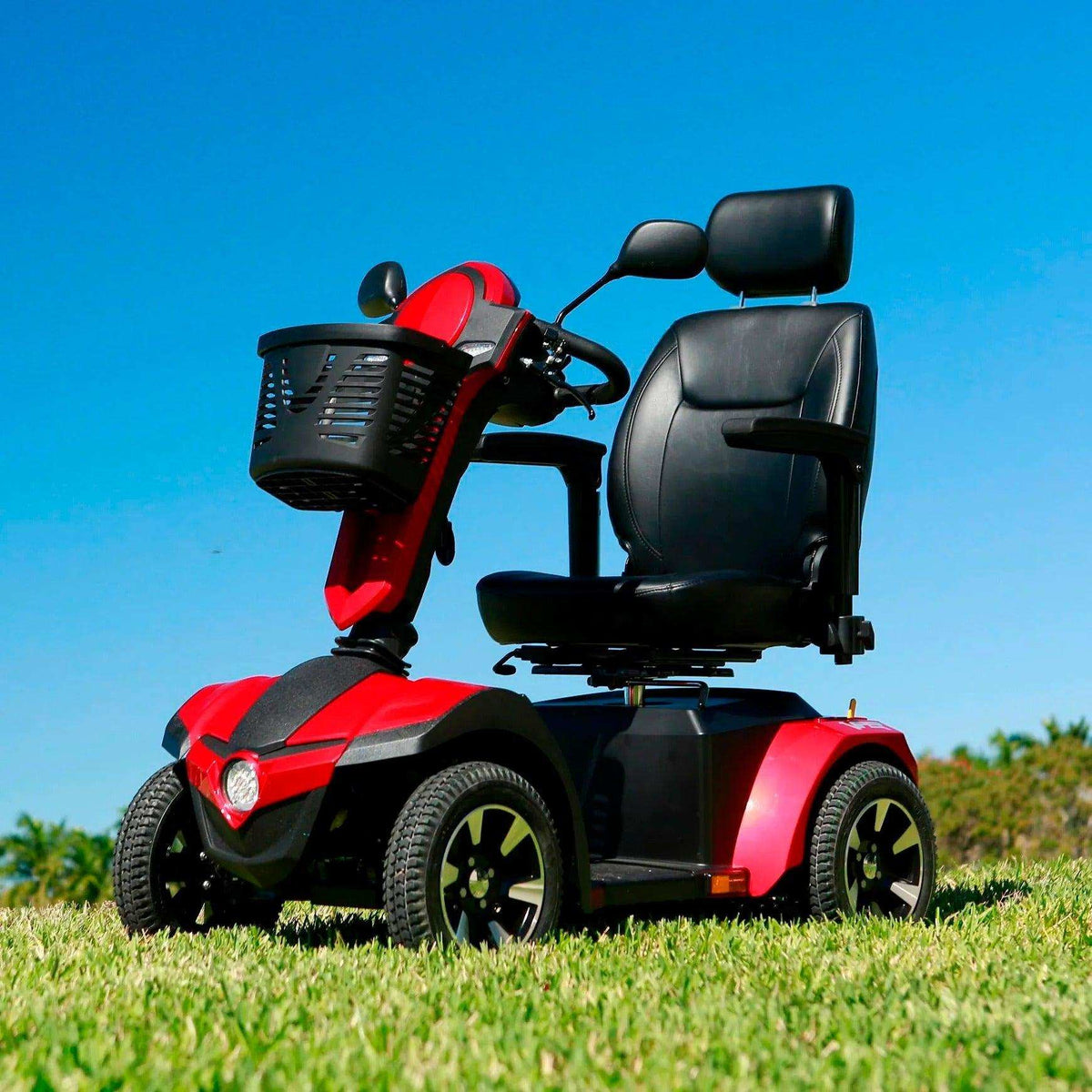 Drive Medical Panther All-Terrain 4-Wheel Heavy Duty Power Scooter With Captain Seat