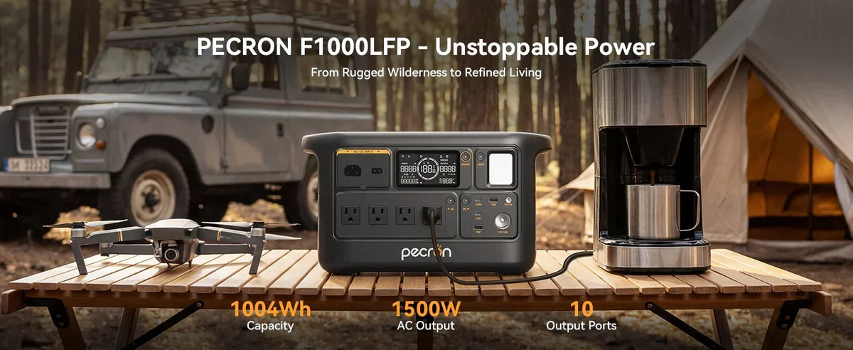 PECRON F1000LFP Portable Power Station