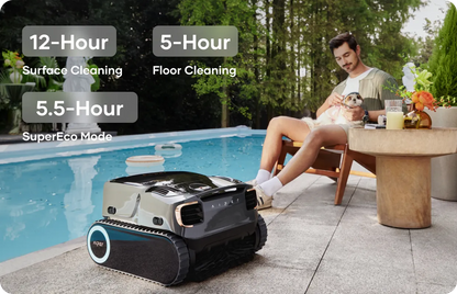 Aiper Scuba X1 Pro Max Cordless Robotic Pool Cleaner X9-US, 8500 GPH