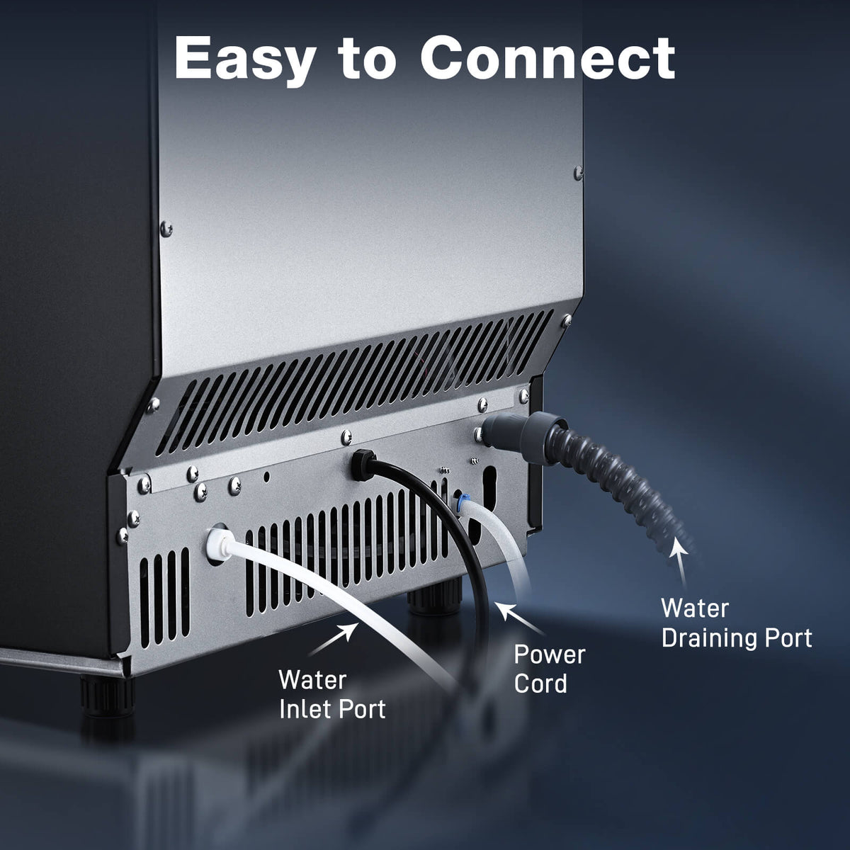 Commercial Ice Maker - Multiple Sizes 100LBS 200LBS 265LBS - Z5895
