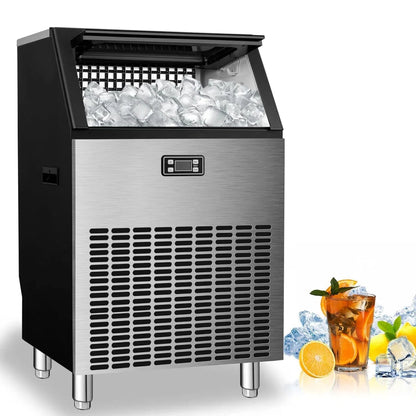 Commercial Ice Maker - Multiple Sizes 100LBS 200LBS 265LBS - Z5895