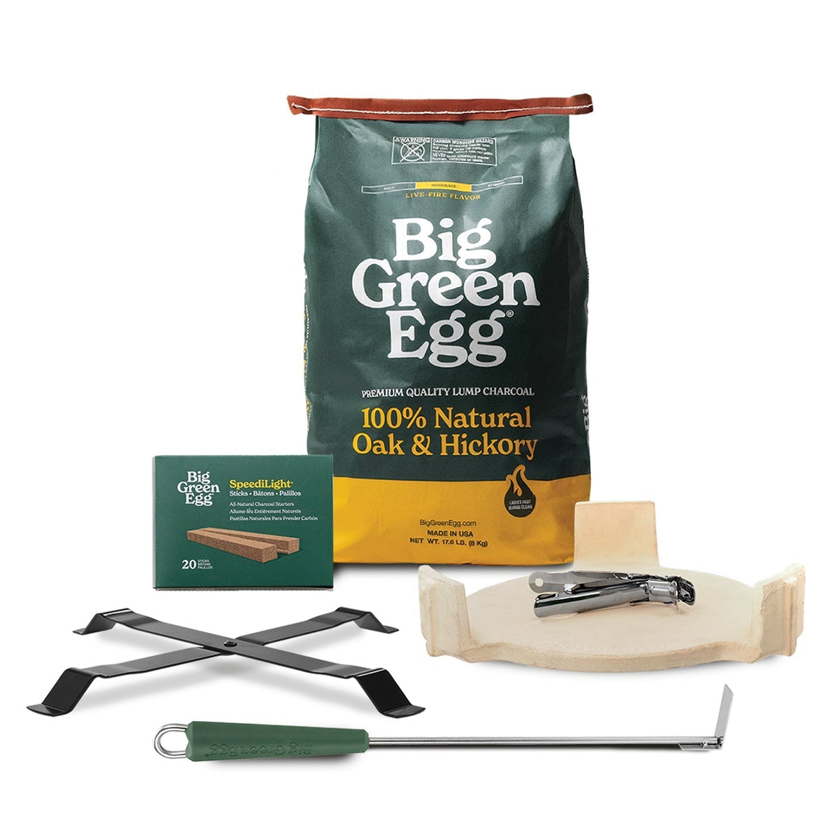 Large Big Green Egg Built-In Package for Custom Kitchens