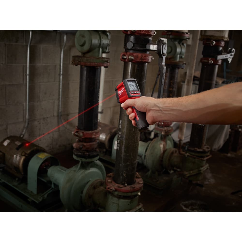 Milwaukee 2267-20 10:1 Infrared Temp Gun 9-Volt