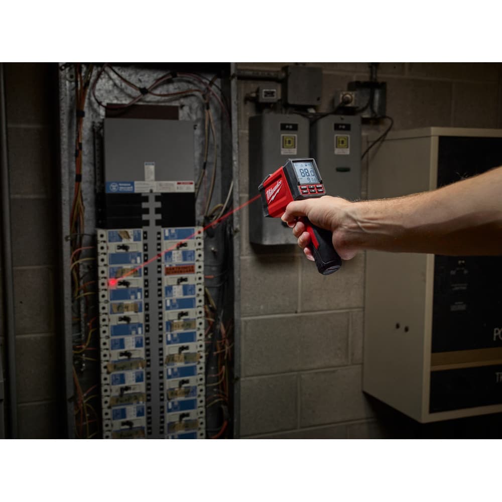 Milwaukee 2269-20 30:1 Infrared/Contact Temp Gun 9-Volt