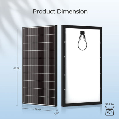 Renogy 320W Rigid Solar Panel (Double Piece)