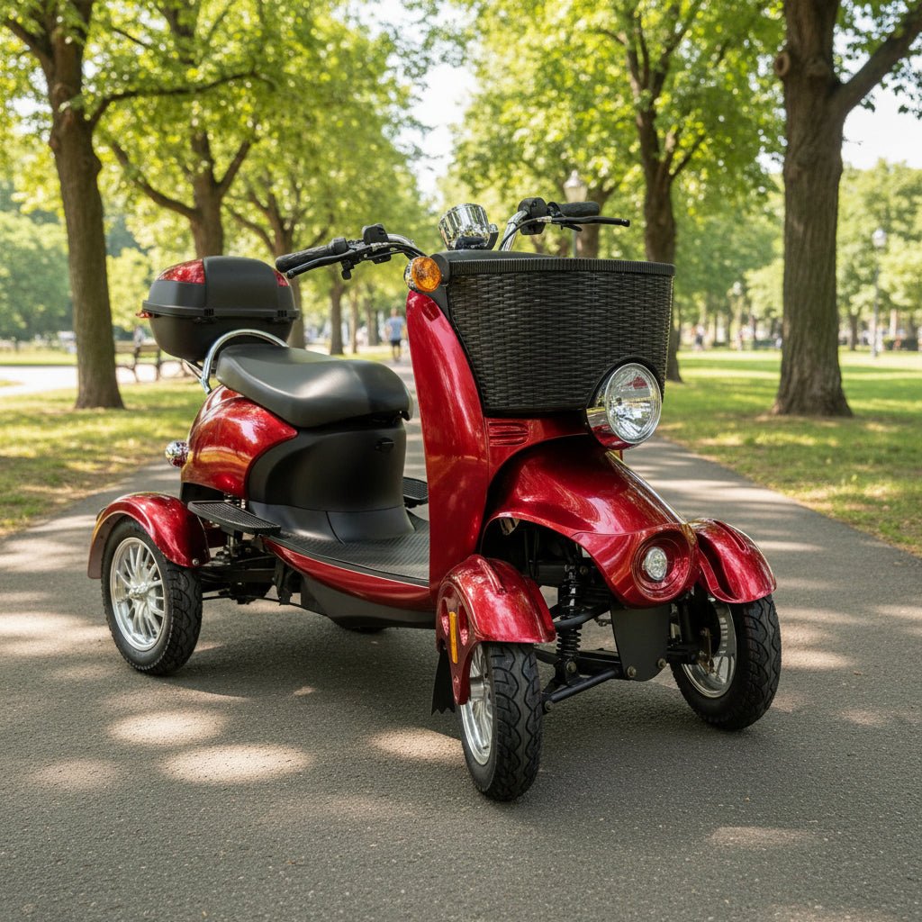 Heavy Duty Electric Mobility Scooter 4-Wheel Recreational