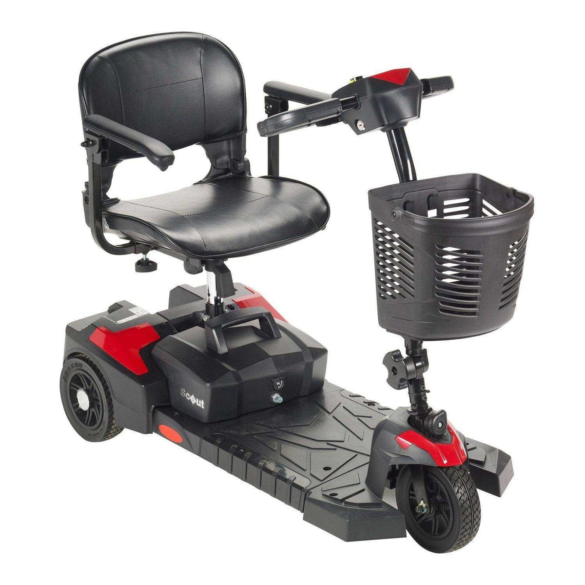 Drive Medical Scout Compact 3-Wheel Travel Power Scooter