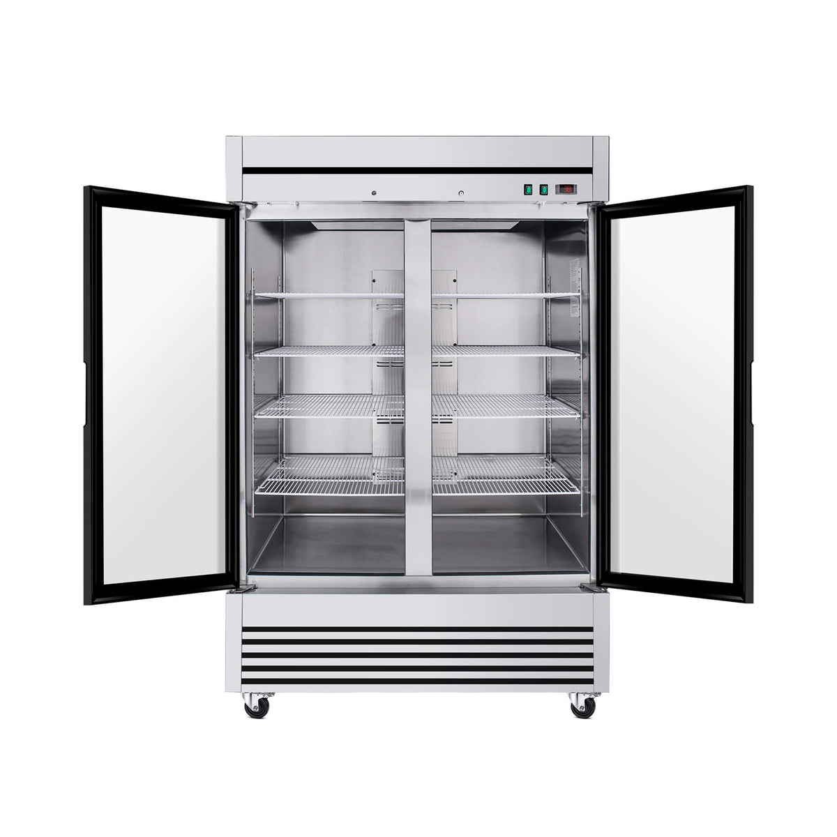 49-Inch Upright Commercial Reach-In Display Refrigerator