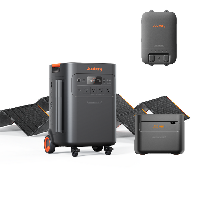Jackery Solar Generator 5000 Plus Home Kit 1000W (10kwh)