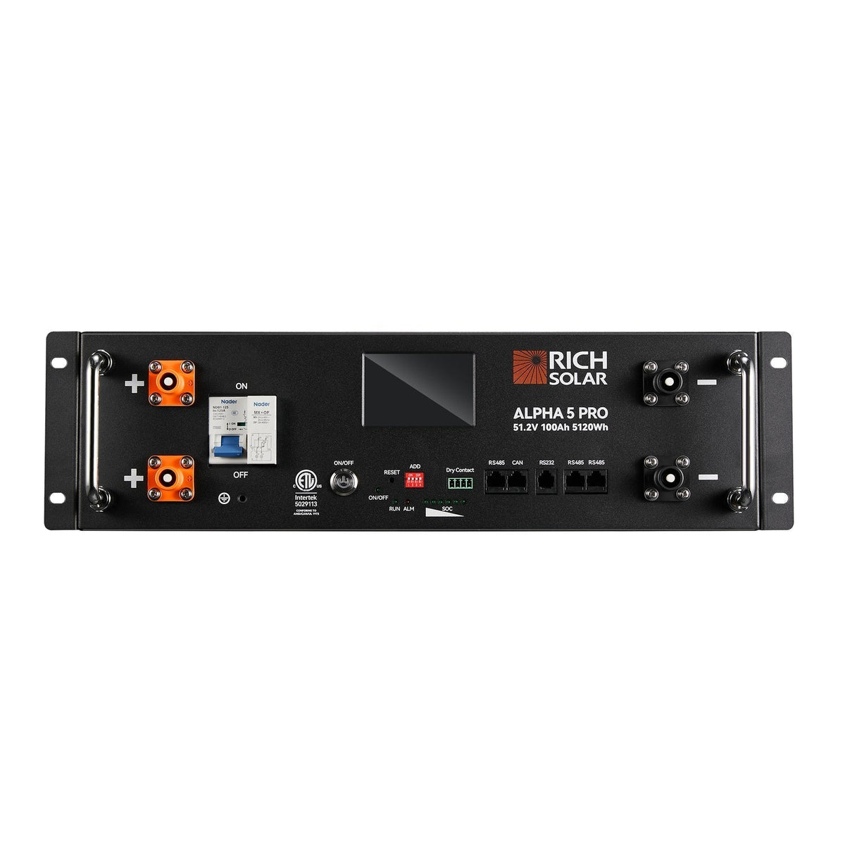 Rich Solar ALPHA 5 PRO | 51.2V 100Ah LiFePO4 Battery