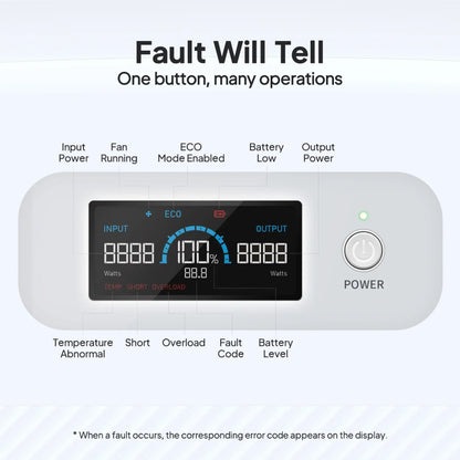 Bluetti X60 614Wh CPAP Power Bank For Camping/Travel/Emergency