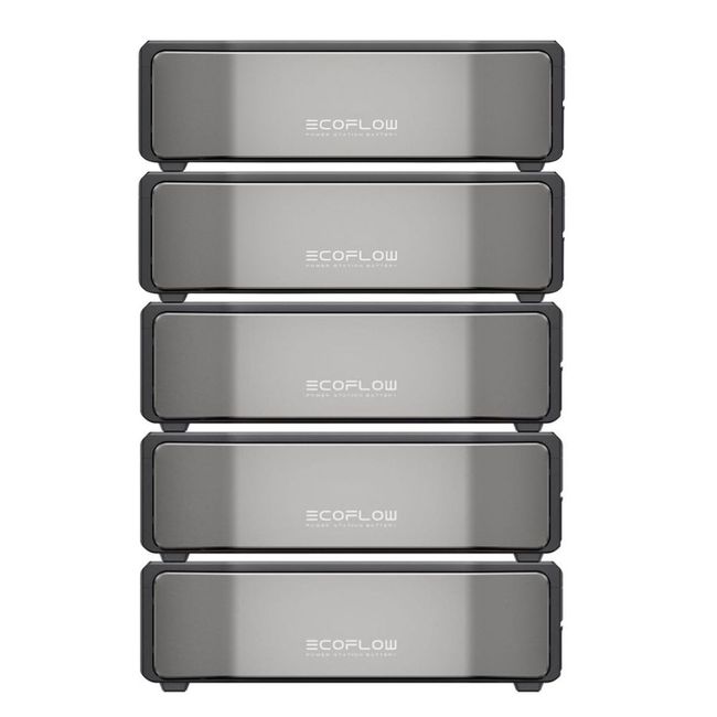 5x Ecoflow Delta Pro Ultra Expansion Battery - 30,720 Watt Hours