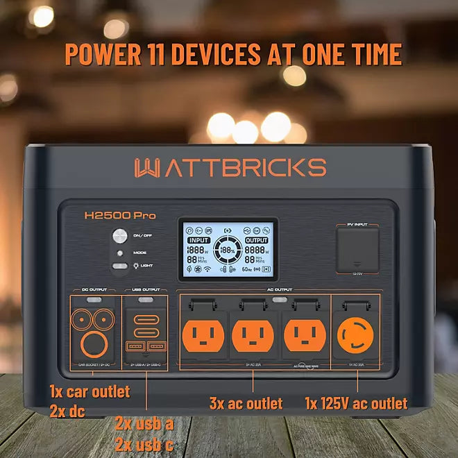 Wattbricks H2500Pro Power Station