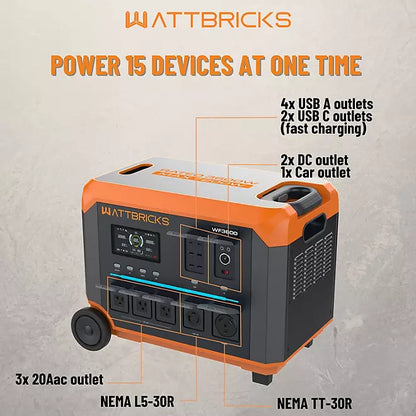 Wattbricks WF3600 Power Station