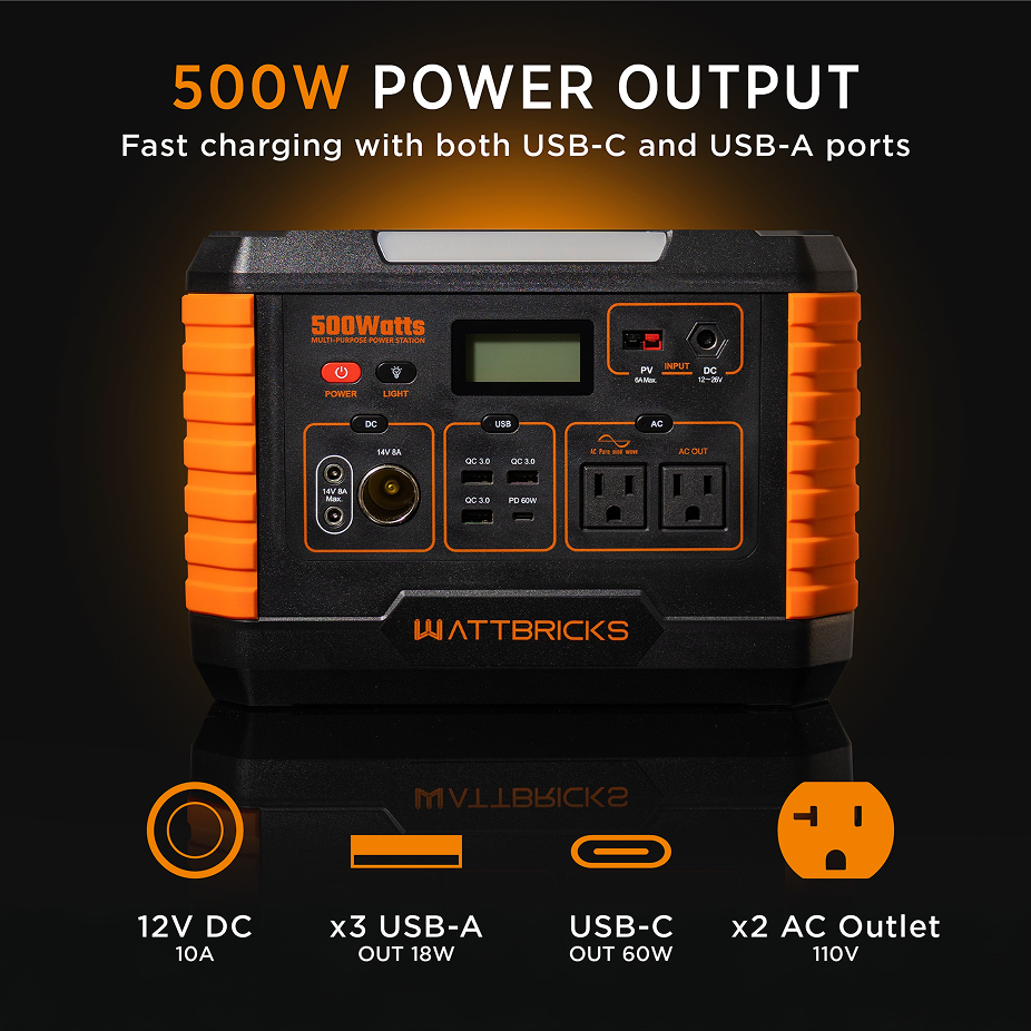 Wattbricks MP500 Power Station
