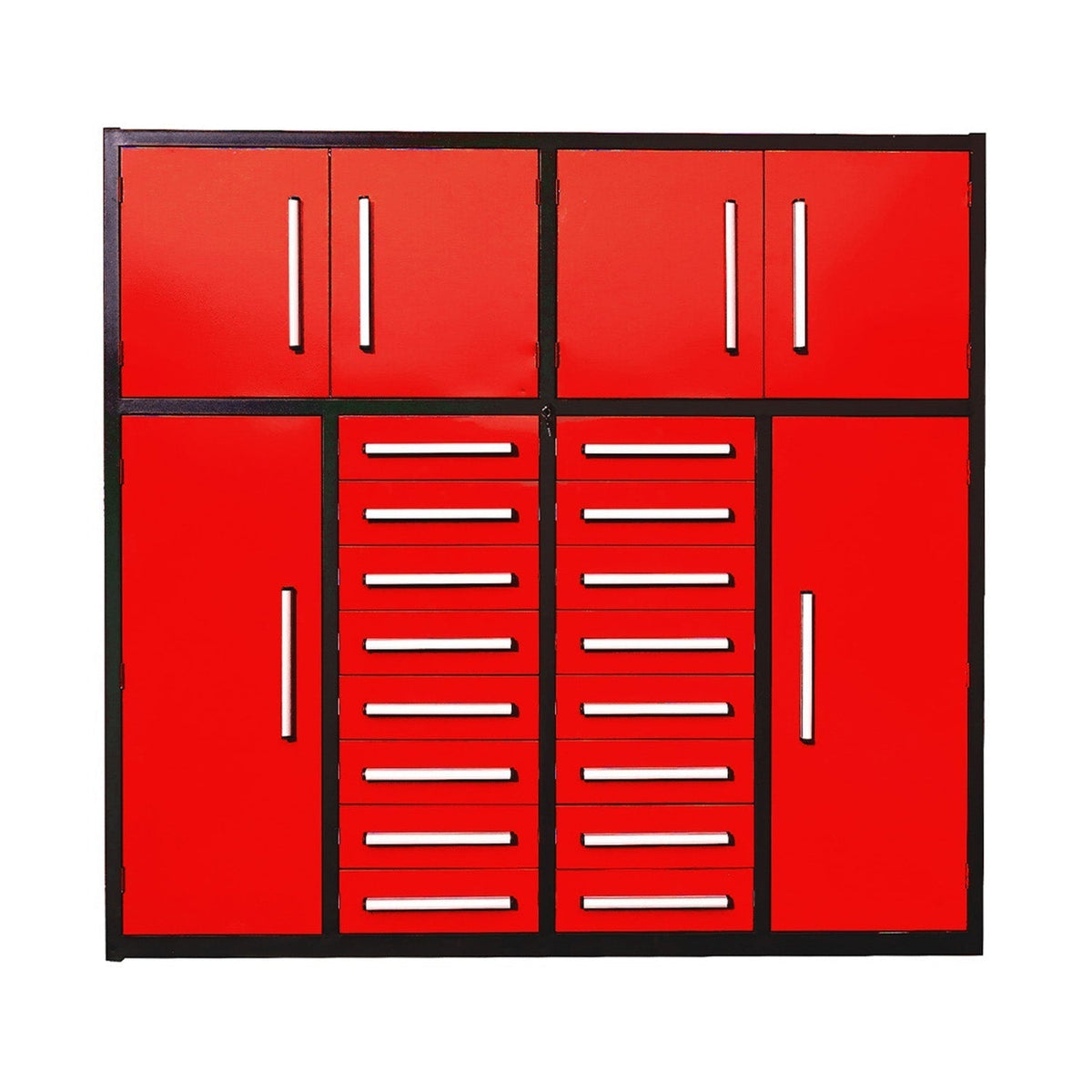 7FT Garage Storage Cabinet with 16 Drawers