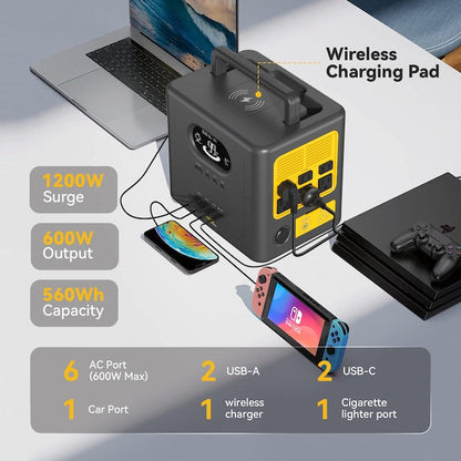 Togopower Portable Power Station Infinity 600