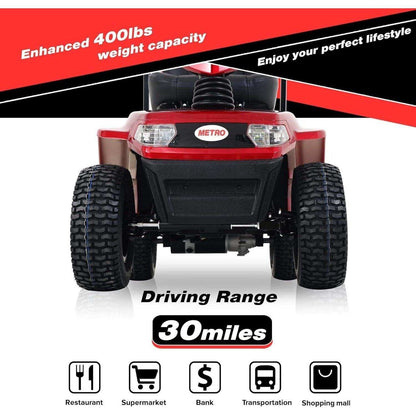 Metro Mobility S800 Series 4-Wheel Heavy Duty Travel Mobility Scooter