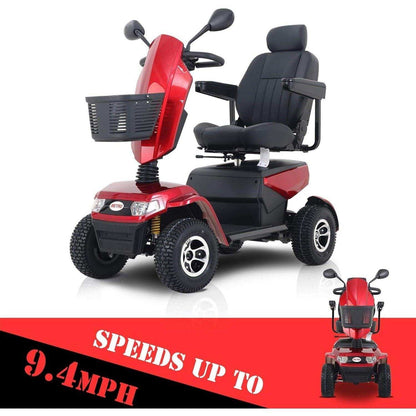 Metro Mobility S800 Series 4-Wheel Heavy Duty Travel Mobility Scooter