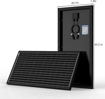 Acopower 100w mono kit
All Black 300w 30A