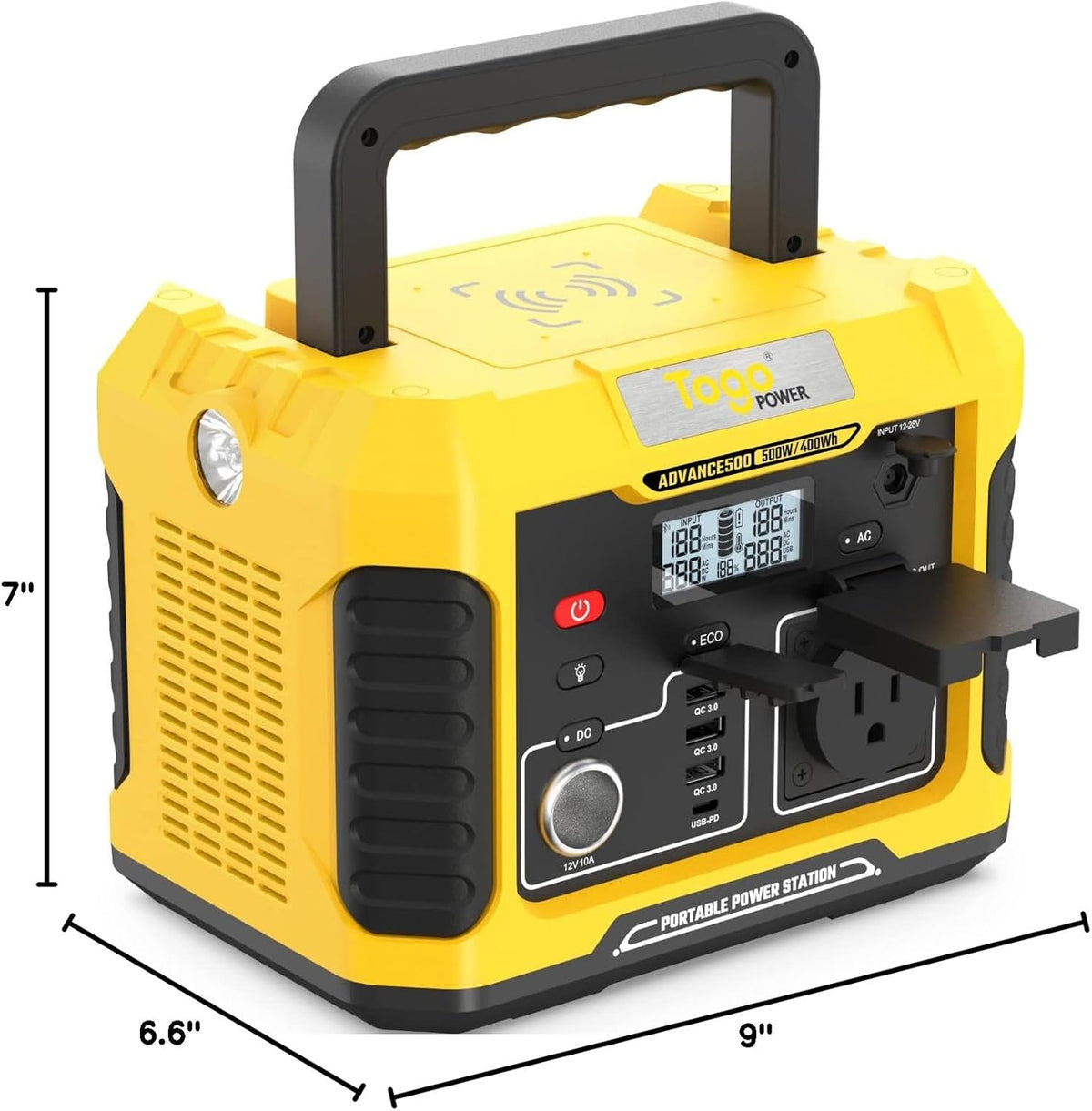 Togo POWER Portable Power Station Advance 600 LFP