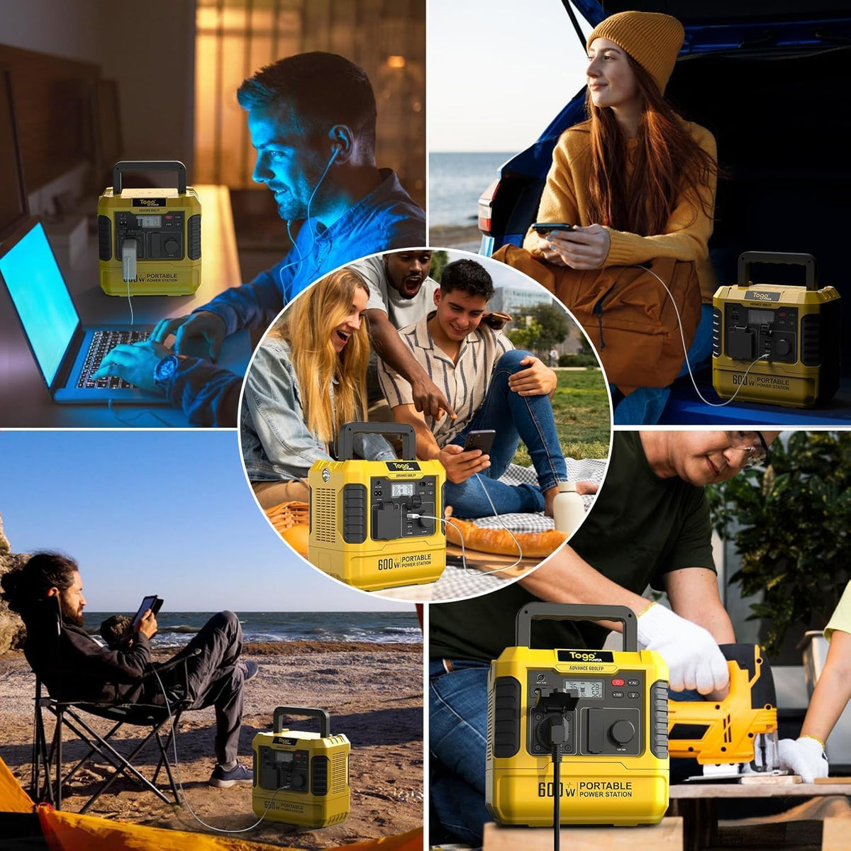 Togo POWER Portable Power Station Advance 600 LFP