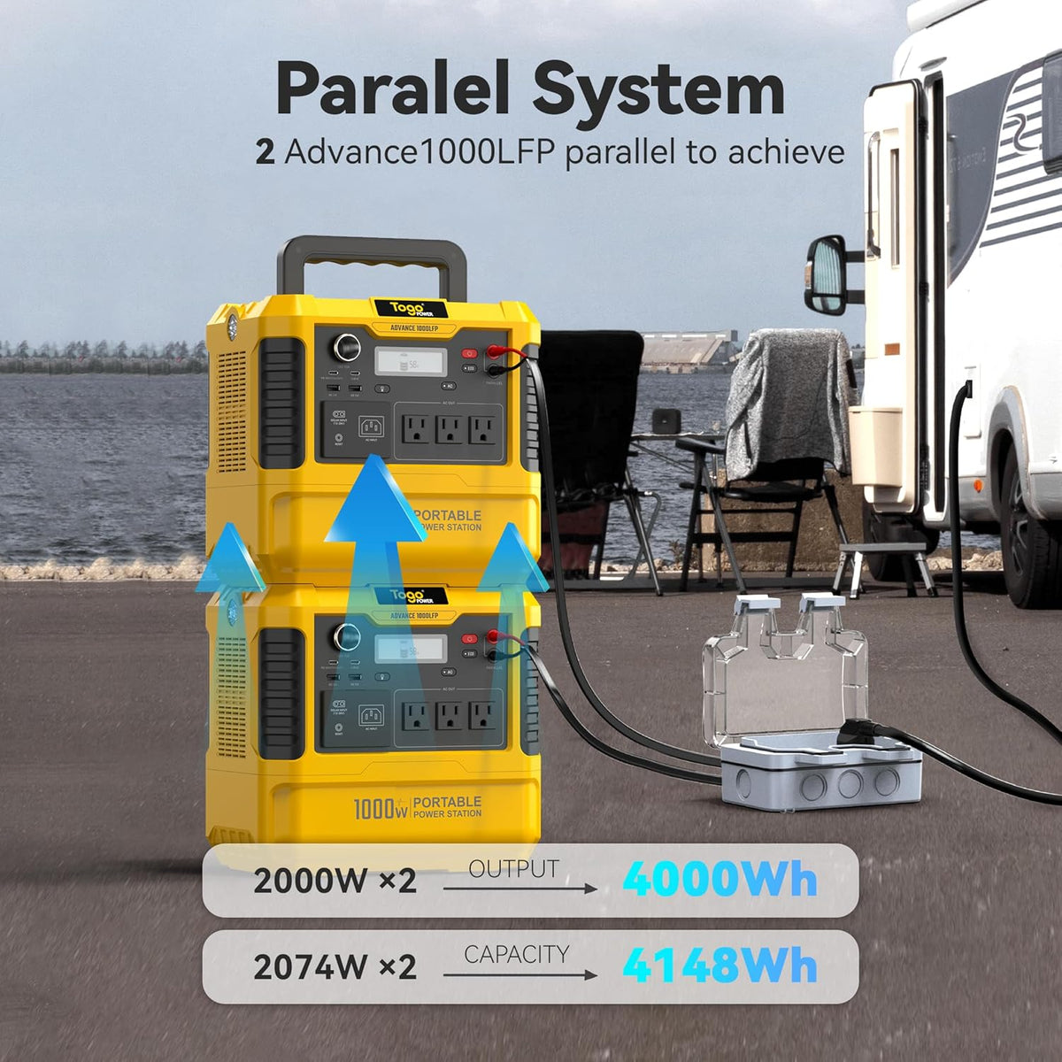 Togo POWER Portable Power Station Advance 1000LFP
