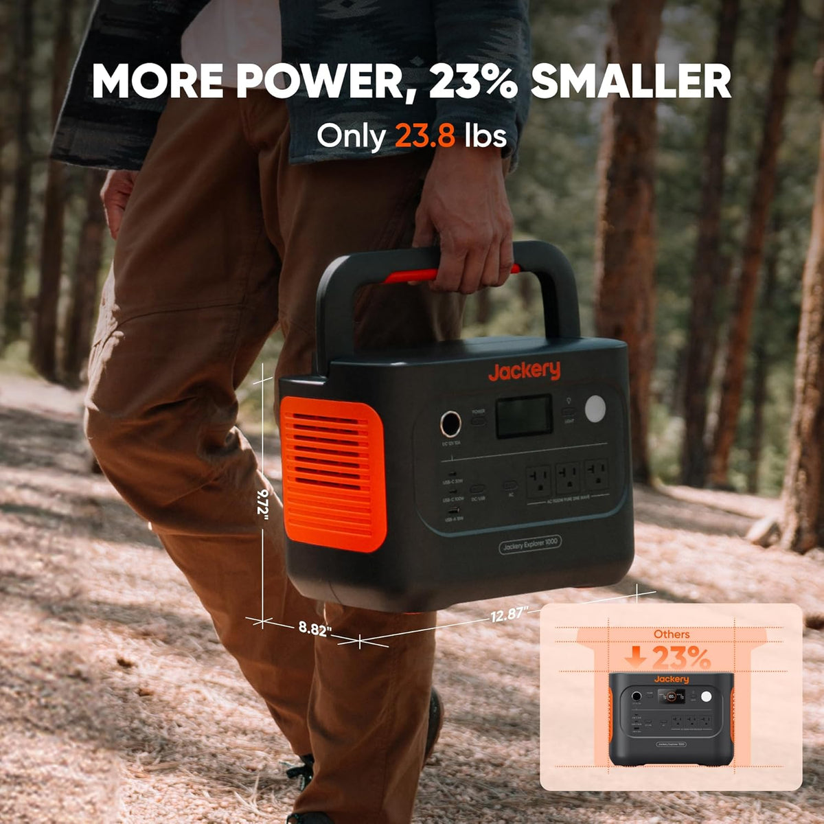 Jackery Explorer 1000V2 + 1 x Solar Saga 100W Air