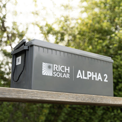 Rich Solar ALPHA 2 | 12V 200Ah LiFePO4 Battery