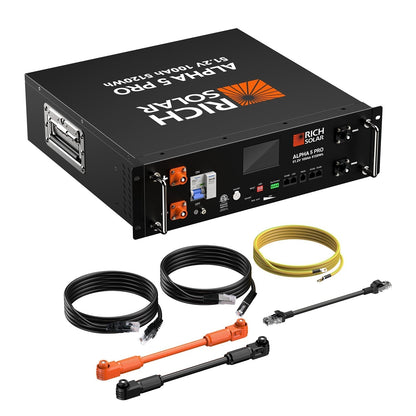Rich Solar ALPHA 5 PRO | 51.2V 100Ah LiFePO4 Battery
