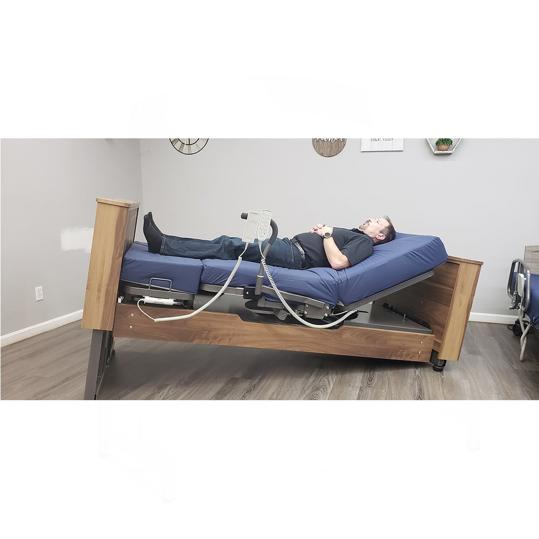 Med-Mizer ActiveCare Deluxe SafeTurn Rotating Adjustable Height Hospital Bed