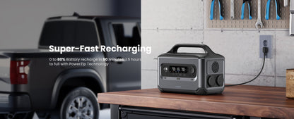 Bundle UGreen : 2 x PowerRoam Portable Power Station 600W/680Wh