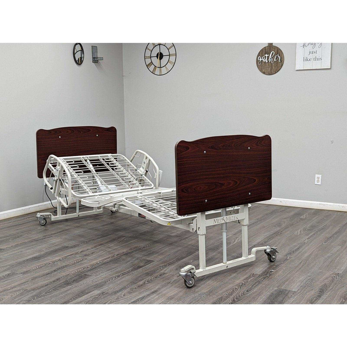 Med-Mizer AllCare Comfortwide Low Hospital Bed