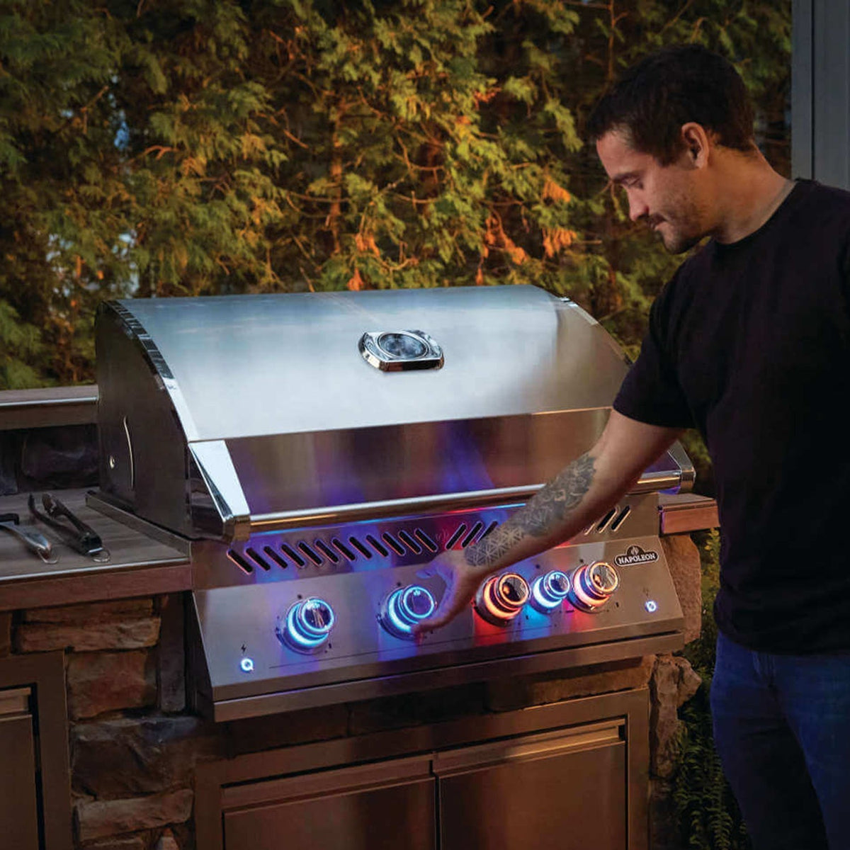 Napoleon Built-In 700 Series 32" RB w/ Infared Rear Burner (Stainless Steel) 5-Burner