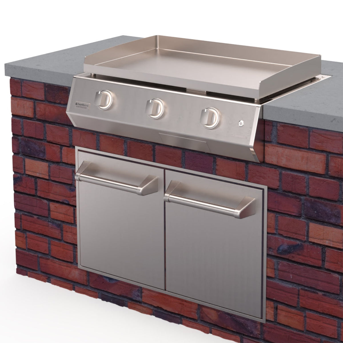 Brabura 32 Gas Griddle (Stainless Steel)