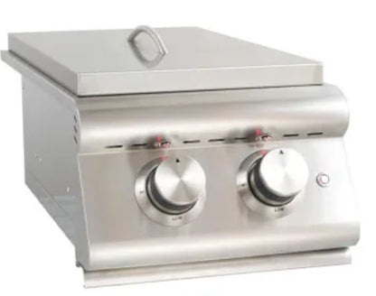Blaze 13" LTE Built-In Double Side Burner - BLZ-SB2LTE-LP