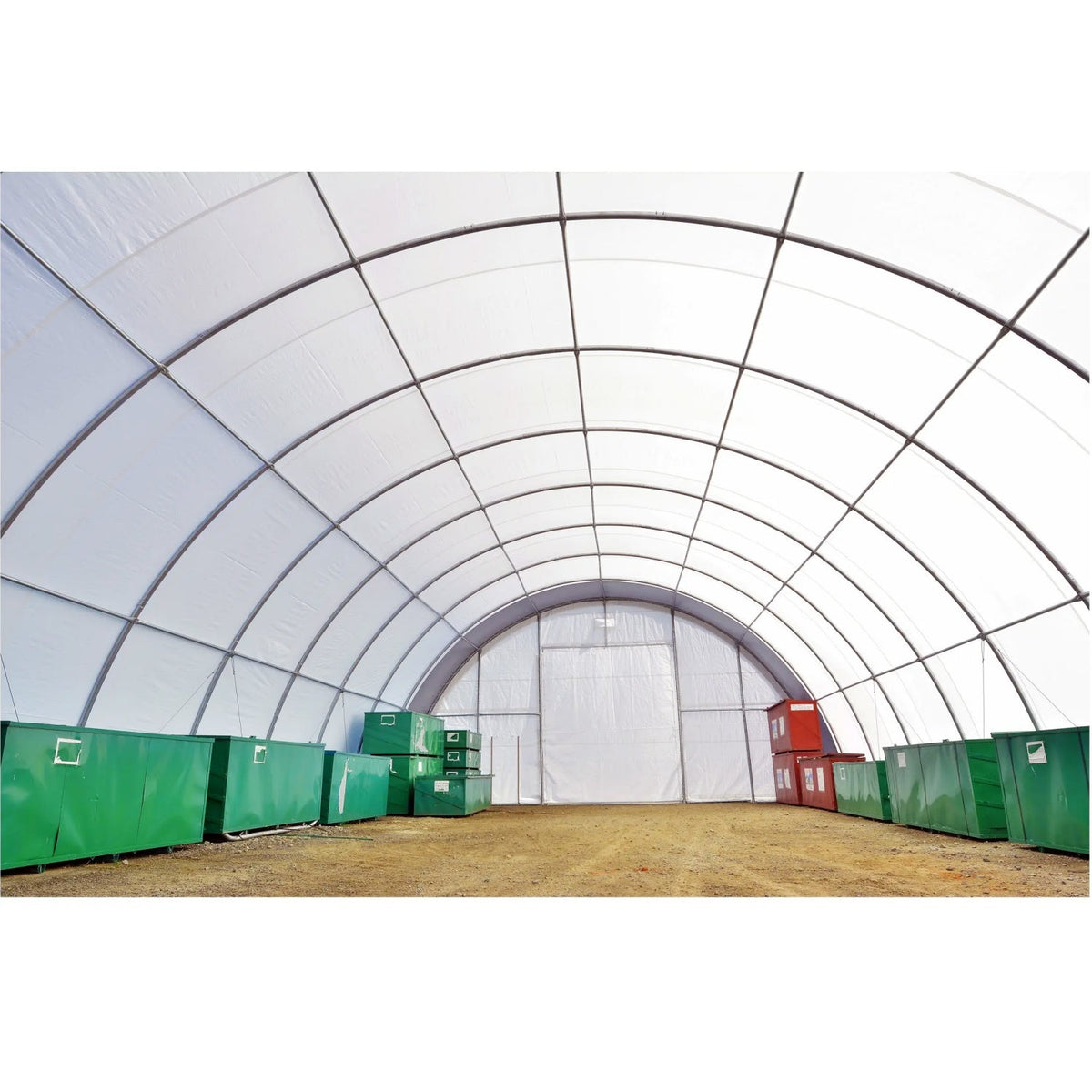 Cover Replacement for Single Truss Arch Storage Shelter